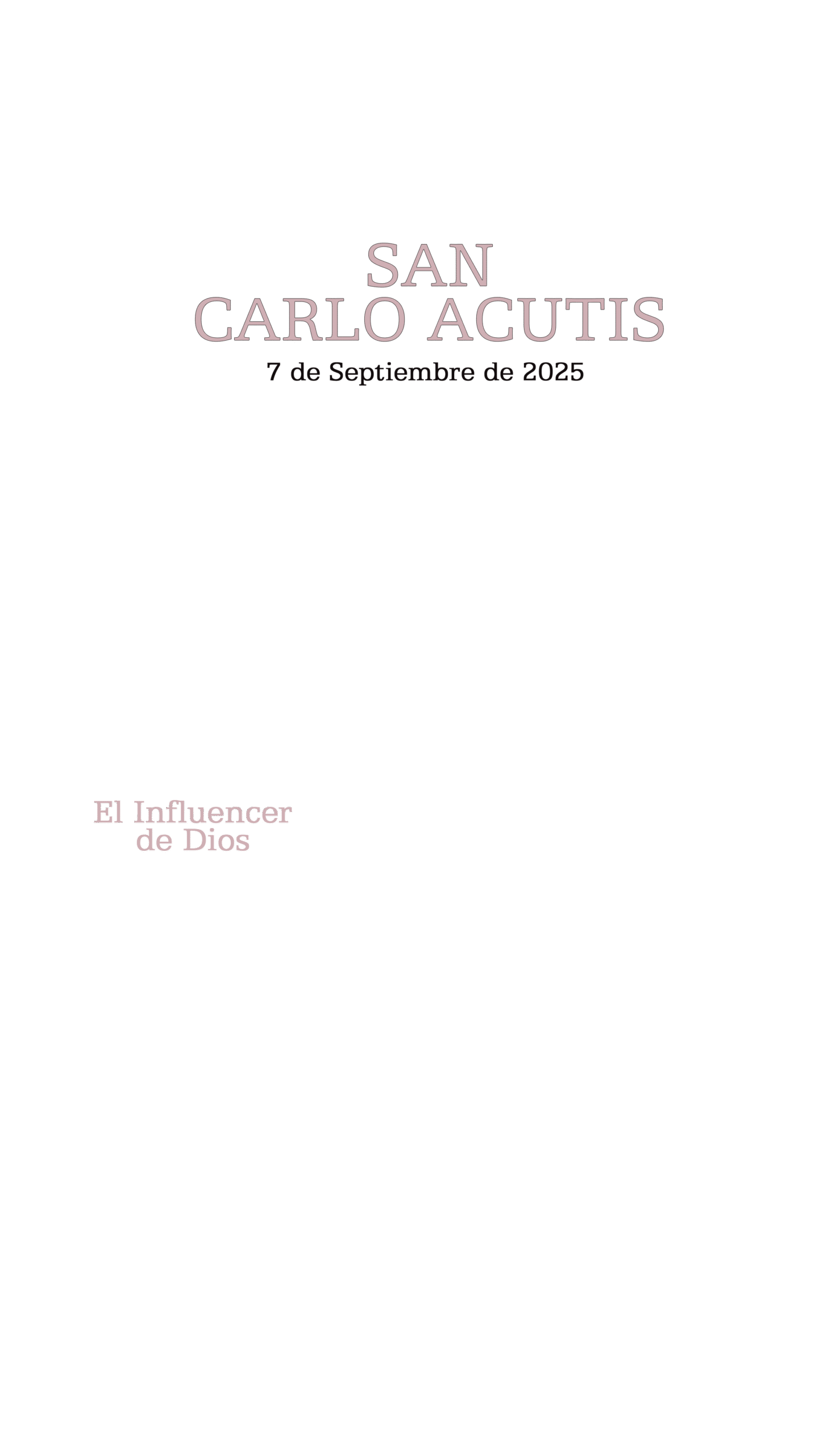 Texto – Carlo Acutis
